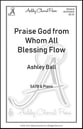 Praise God from Whom All Blessings Flow SATB choral sheet music cover